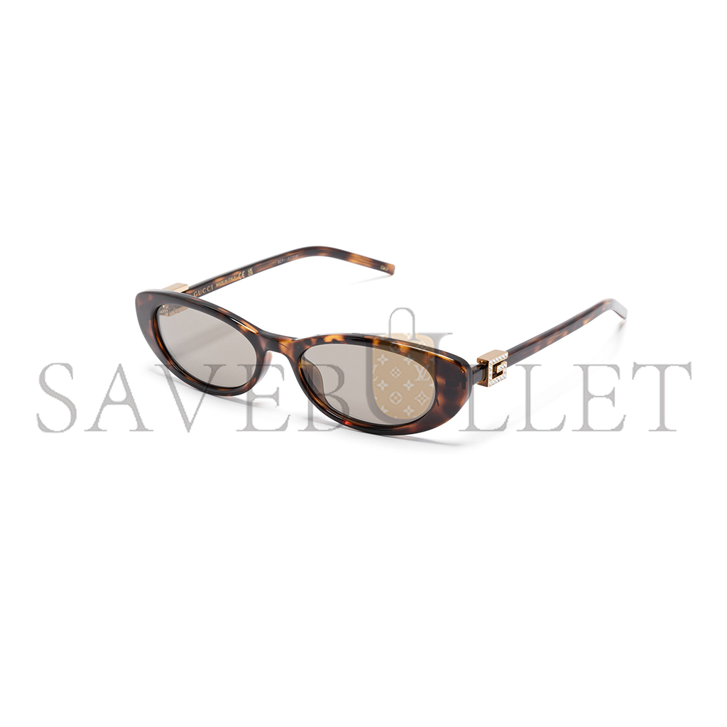 GUCCI OVAL INJECTION FRAME GG1680S